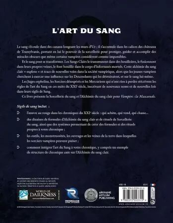 Vampire la Mascarade V5 : Sigil de Sang