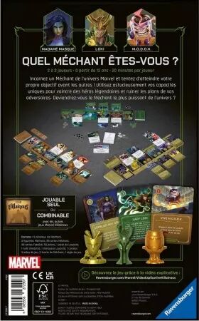 Villainous Mavel - Extension 1 : Pouvoir du mensonge