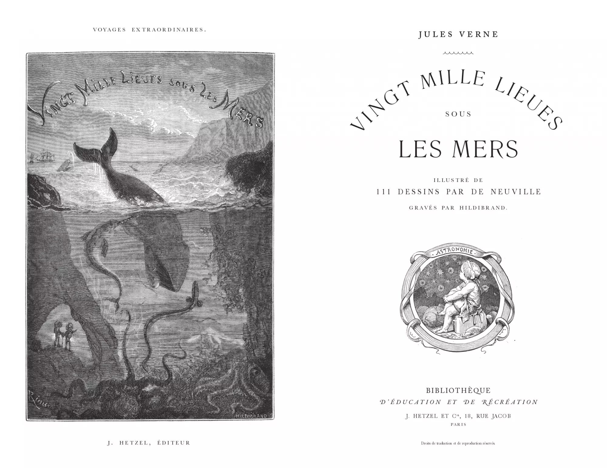 Vingt mille lieues sous les mers - Jules Verne