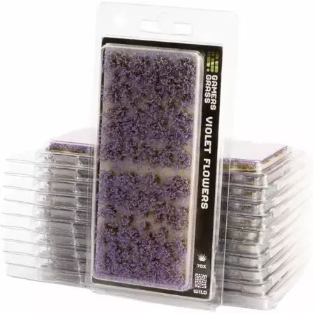 Violet Flowers - Gamers Grass