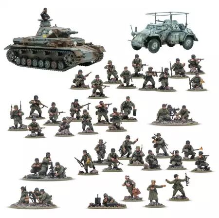 Waffen-SS Starter Army - Arm&eacute;e de D&eacute;part Waffen-SS - Germany - Bolt Action