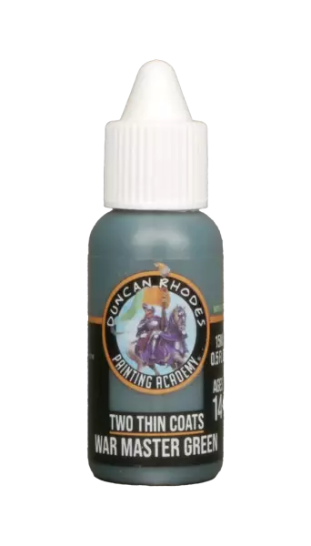 War Master Green - Shadow  - Two Thin Coats