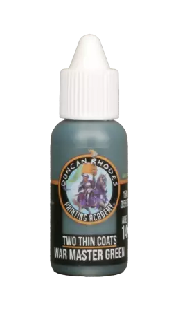 War Master Green - Shadow  - Two Thin Coats