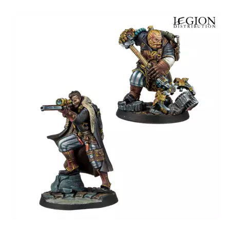 Warcrow - Hegemony Gunnery Corporal & Engineer (FR + EN)