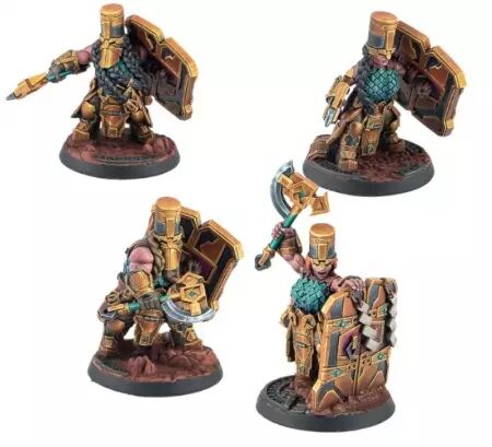 Warcrow - Mounthaven : Hearthguards (FR + ENG)