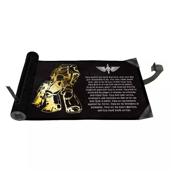 Warhammer 40,000 Space Marines Dice Scroll Premium