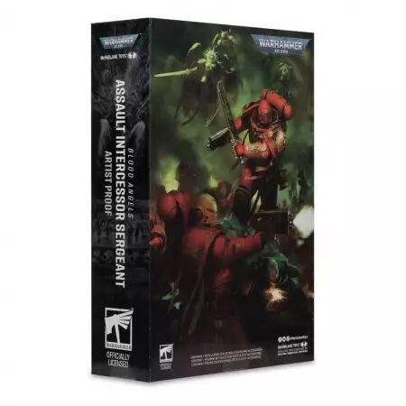 Warhammer 40k - Figurine Assault Intercessor Sergeant (Blood Angel) (Artist Proof) 18 cm - McFarlane Toys