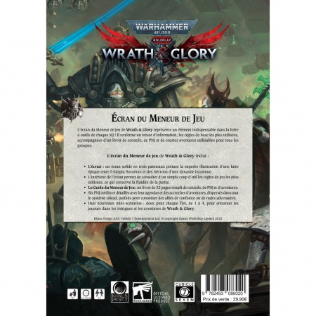 Warhammer 40K : Wrath & Glory - Écran du Meneur