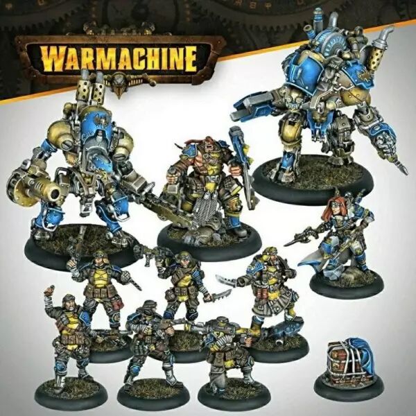 Warmachine - Cygnar Gravediggers Auxiliary Expansion