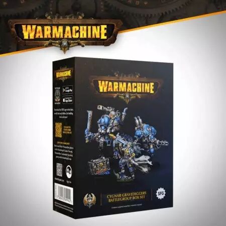 Warmachine - Cygnar Gravediggers Battlegroup Box