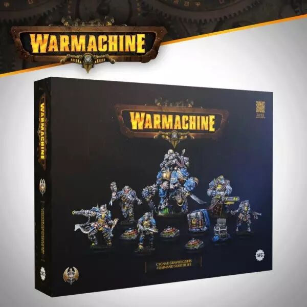 Warmachine - Cygnar Gravediggers Command Starter