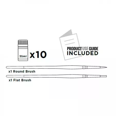 Weathering Dry Pigments Effects Set - Enamel Product - Ak Interactive