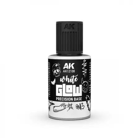 White Glow Base -Glow Fluor 30Ml - Ak Interactive
