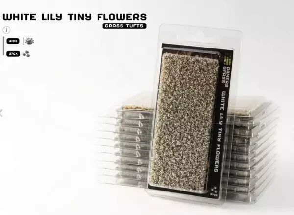 White Lily Tiny Flowers - Gamers Grass
