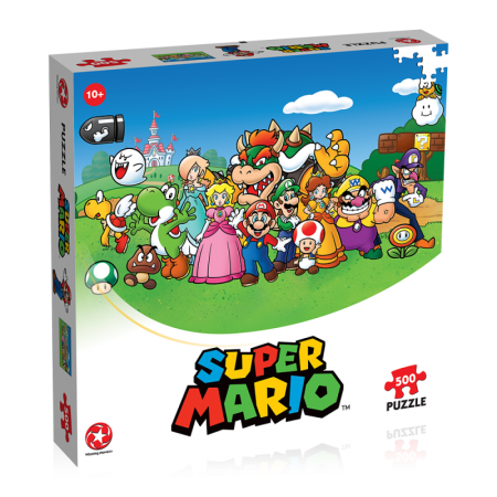 Winning Moves - Puzzle 500 pièces - Super Mario and Friends