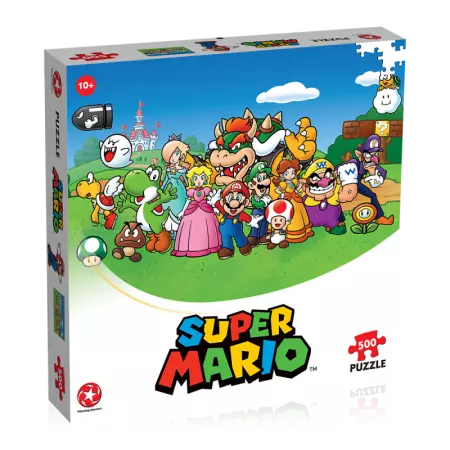 Winning Moves - Puzzle 500 pièces - Super Mario and Friends