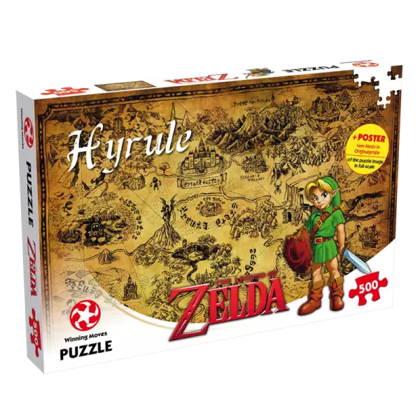 Winning Moves - Puzzle 500 pi�ces - Zelda : Hyrule