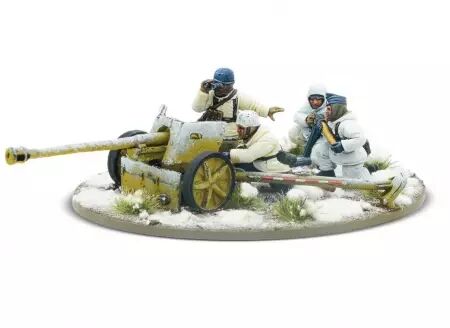Winter Fallschirmj&auml;ger PaK 40 � Antichar d\'&Eacute;lite- Germany - Bolt Action