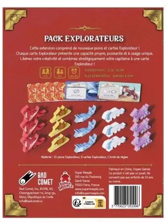 Wondrous Creatures Extension : Pack Explorateurs - Super Meeple
