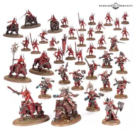 World Eaters  - Bataillon (Battleforce) :  Demoniaux de Khorne - Warhammer 40k