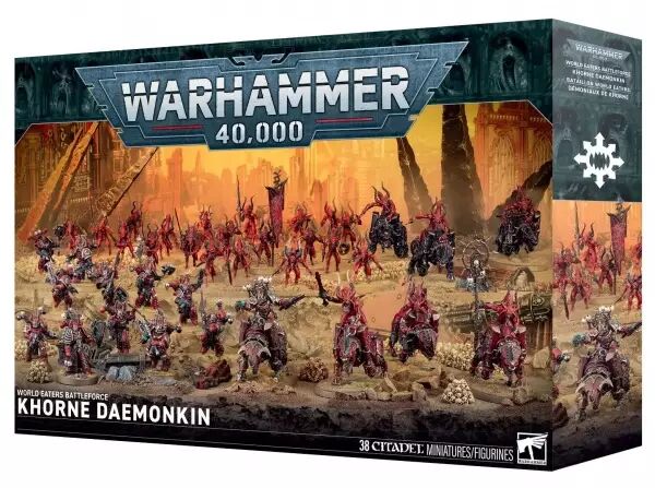 World Eaters  - Bataillon (Battleforce) :  Demoniaux de Khorne - Warhammer 40k