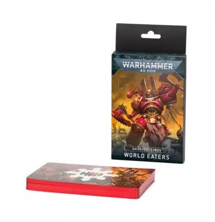 World Eaters : Datasheet Cards English - Warhammer 40k - Games Workshop