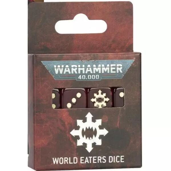 World Eaters : Set de d�s - Warhammer 40k - Games Workshop