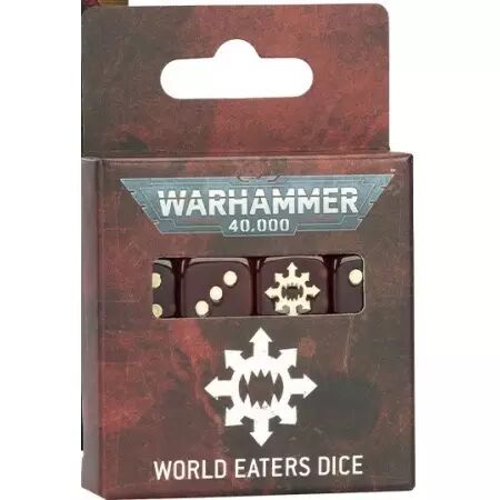 World Eaters : Set de dés - Warhammer 40k - Games Workshop