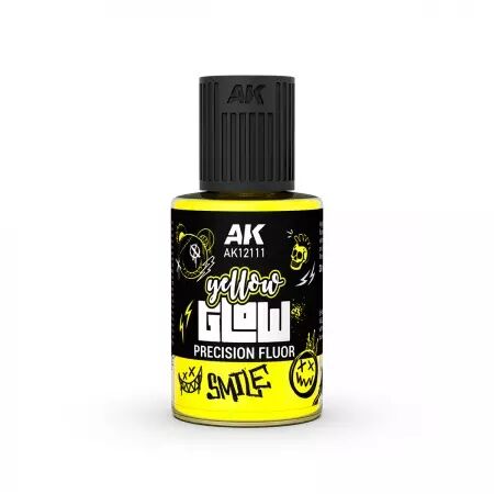 Yellow Glow Base -Glow Fluor 30Ml - Ak Interactive
