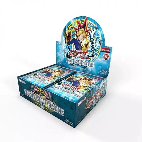 Yu-Gi-Oh! - 24 Boosters La L�gende du Dragon Blanc aux Yeux Bleus (25�me Anniversaire)
