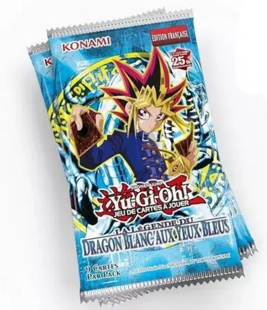 Yu-Gi-Oh! - Booster La Légende du Dragon Blanc aux Yeux Bleus (25ème Anniversaire)
