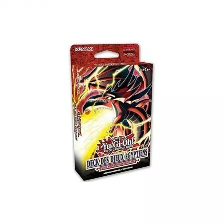Yu-Gi-Oh! - Deck de structure - Dieux Egyptiens Slifer le dragon celeste (reprint)