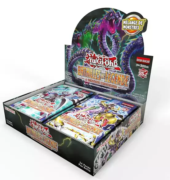 Yu-Gi-Oh! - Display 24 Booster Batailles de L�gende, La Vengeance Monstrueuse (BoL Monstrous Revenge) (x24)