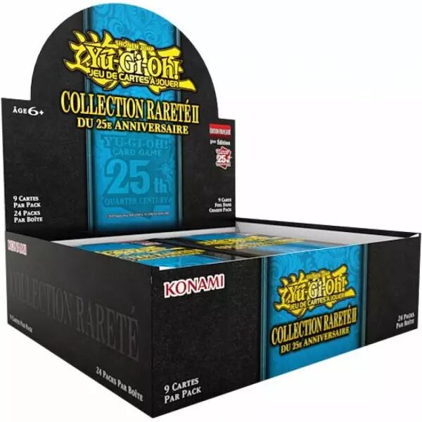 Yu-Gi-Oh - Boite de 24 Boosters Collection Raret� du 25e Anniversaire II (fran�ais)