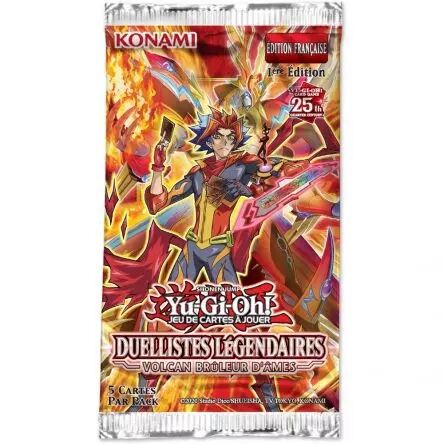 YU-GI-OH! JCC - Booster Duelliste Legendaire Volcan Br�leur d\'�mes FR