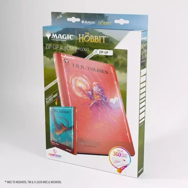 Zip-Up Album 18-Pocket - Arkenstone - Gamegenic - Magic the Gathering (MTG) : the Hobbit