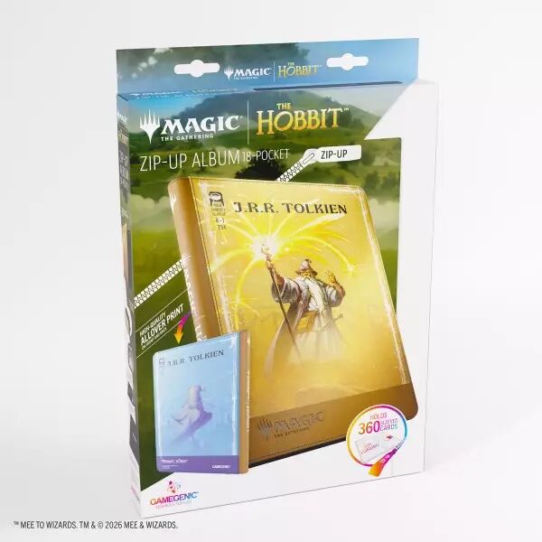 Zip-Up Album 18-Pocket - Gandalf - Gamegenic - Magic the Gathering (MTG) : the Hobbit