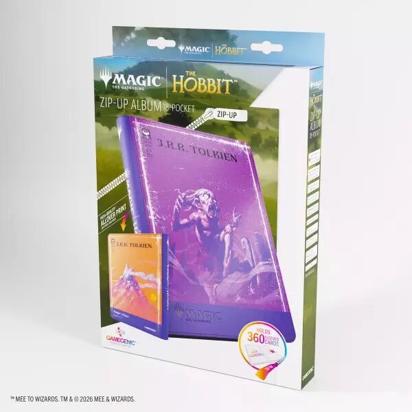 Zip-Up Album 18-Pocket - Gollum - Gamegenic - Magic the Gathering (MTG) : the Hobbit