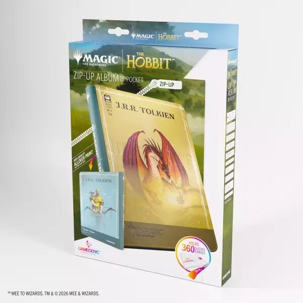 Zip-Up Album 18-Pocket - Splendor - Gamegenic - Magic the Gathering (MTG) : the Hobbit