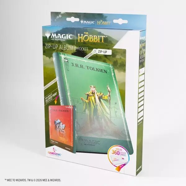 Zip-Up Album 18-Pocket - Thranduil - Gamegenic - Magic the Gathering (MTG) : the Hobbit