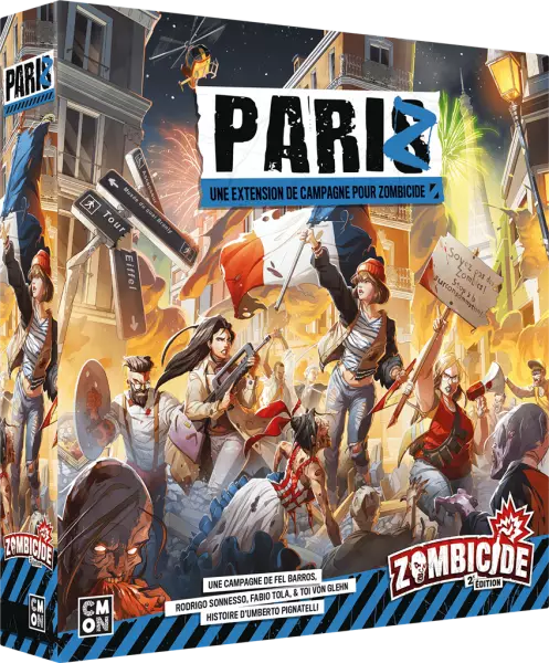 Zombicide : Extension Pariz - Rapha�l Guiton, Jean-Baptiste Lullien, Nicolas Raoult - CMON