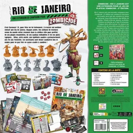 Zombicide (Saison 1) - Rio Z Janeiro (Ext.)