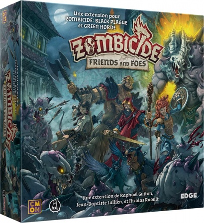 Zombicide Black Plague - Extension : Friends and Foes