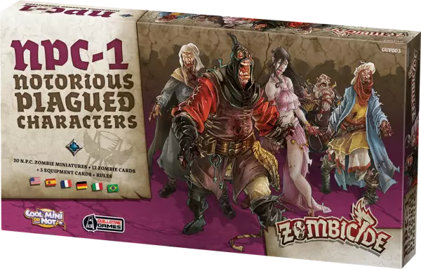 Zombicide Black Plague : Extension N.P.C. #1