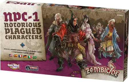 Zombicide Black Plague : Extension N.P.C. #1