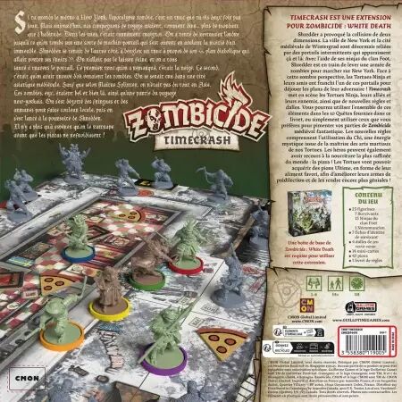 Zombicide White Death : Time Crash Teenage Mutant Ninja Turtles - CMON