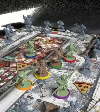 Zombicide White Death : Time Crash Teenage Mutant Ninja Turtles - CMON