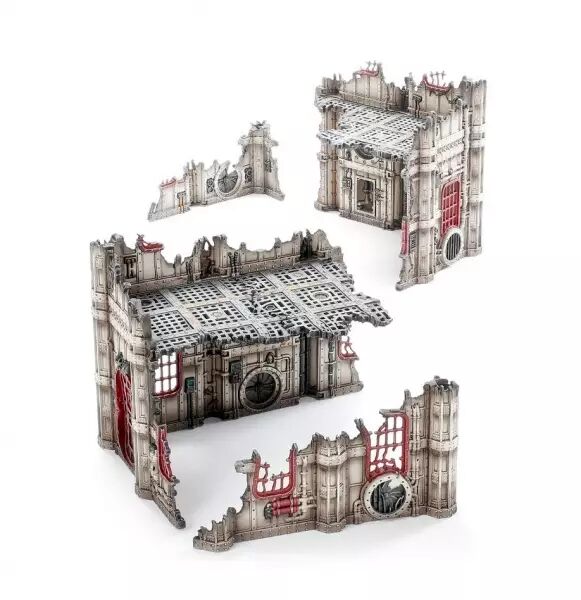Zone de Bataille: Manufactorum � Sous-clo�tre et Chapelle-d�p�t - Warhammer 40K - Games Workshop